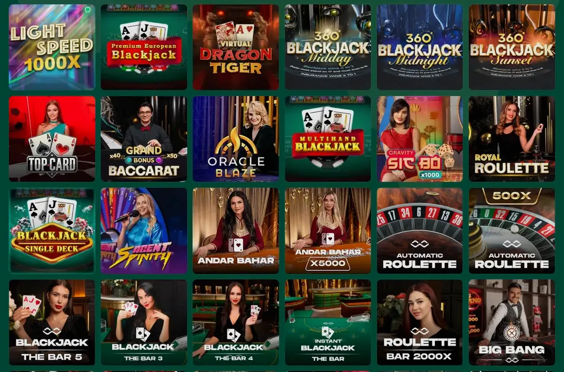 55bet online casino spelaanbod